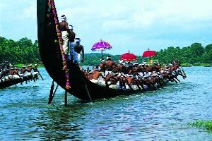 Watch a Snake Boat Race in Kerala